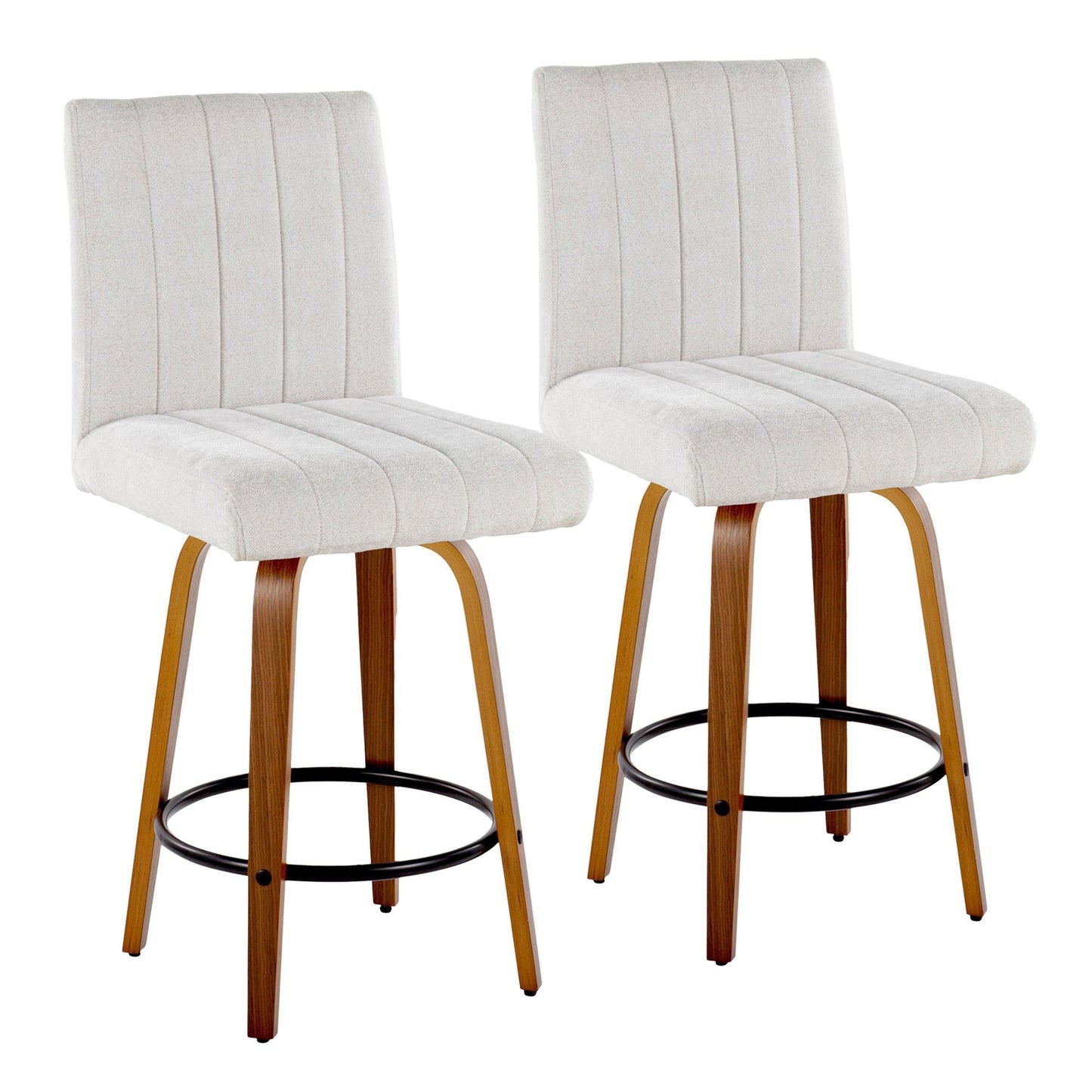 Majestic Office Furniture 26" Fixed-Height Counter Stool - Set of 2