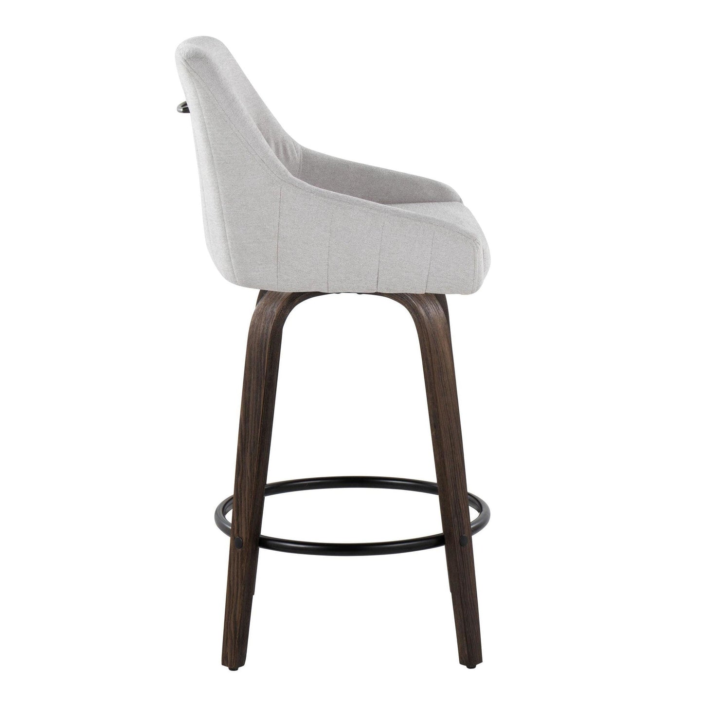 Majestic Office Furniture 26" Fixed-Height Counter Stool - Set of 2