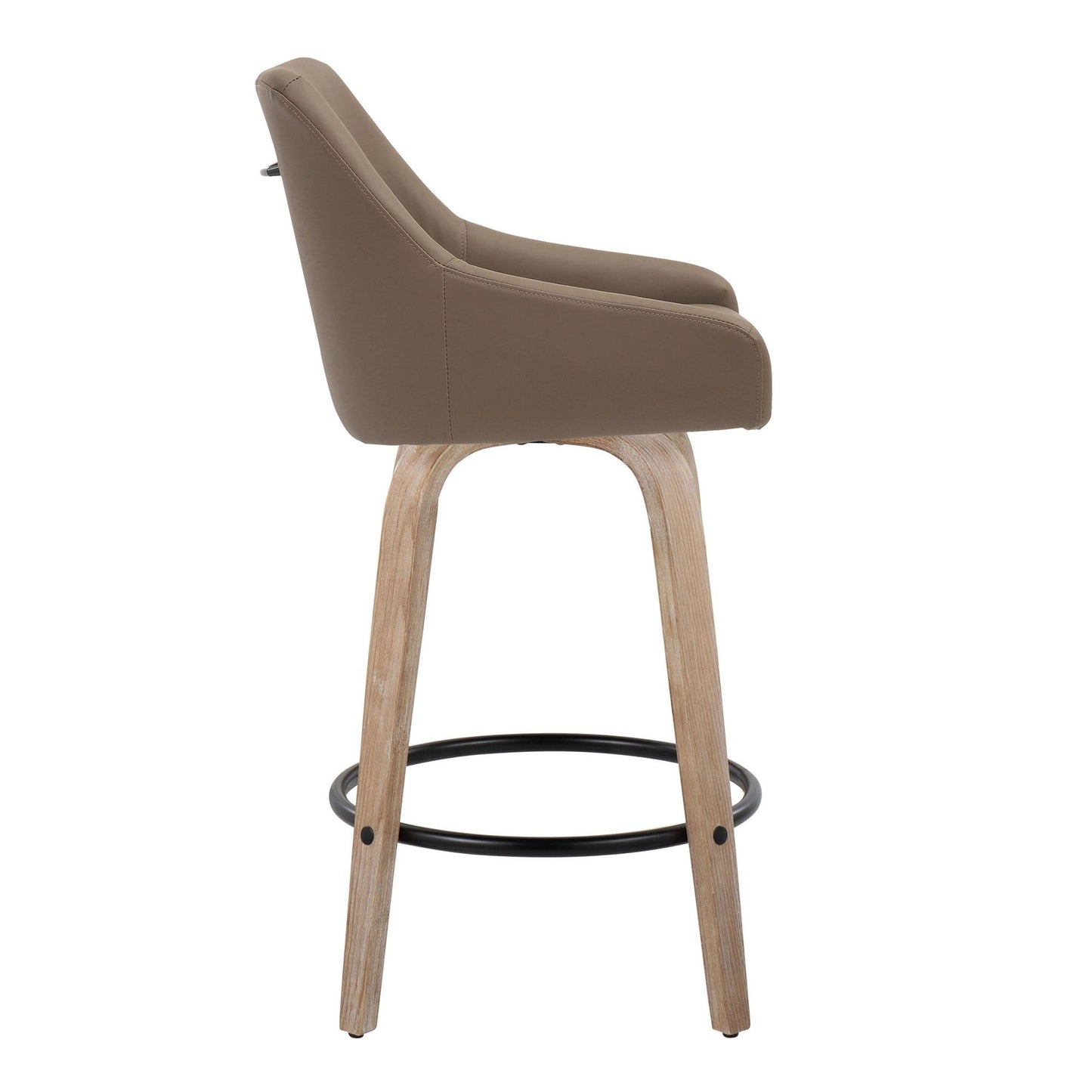 Majestic Office Furniture 26" Fixed-Height Counter Stool - Set of 2