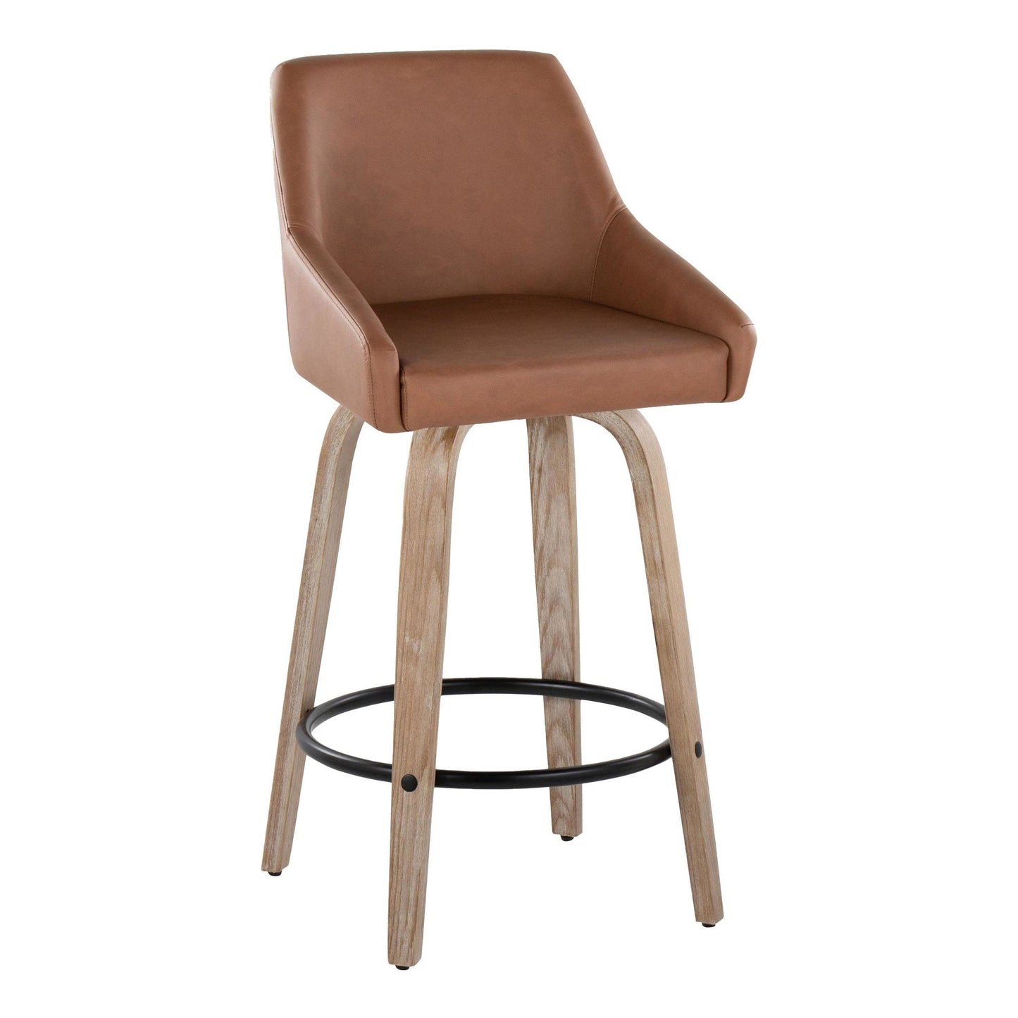 Majestic Office Furniture 26" Fixed-Height Counter Stool - Set of 2