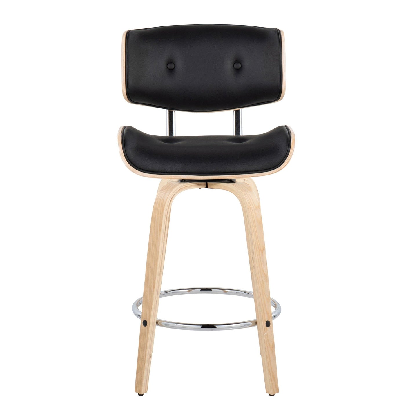 Majestic Office Furniture 26" Fixed-Height Counter Stool - Set of 2