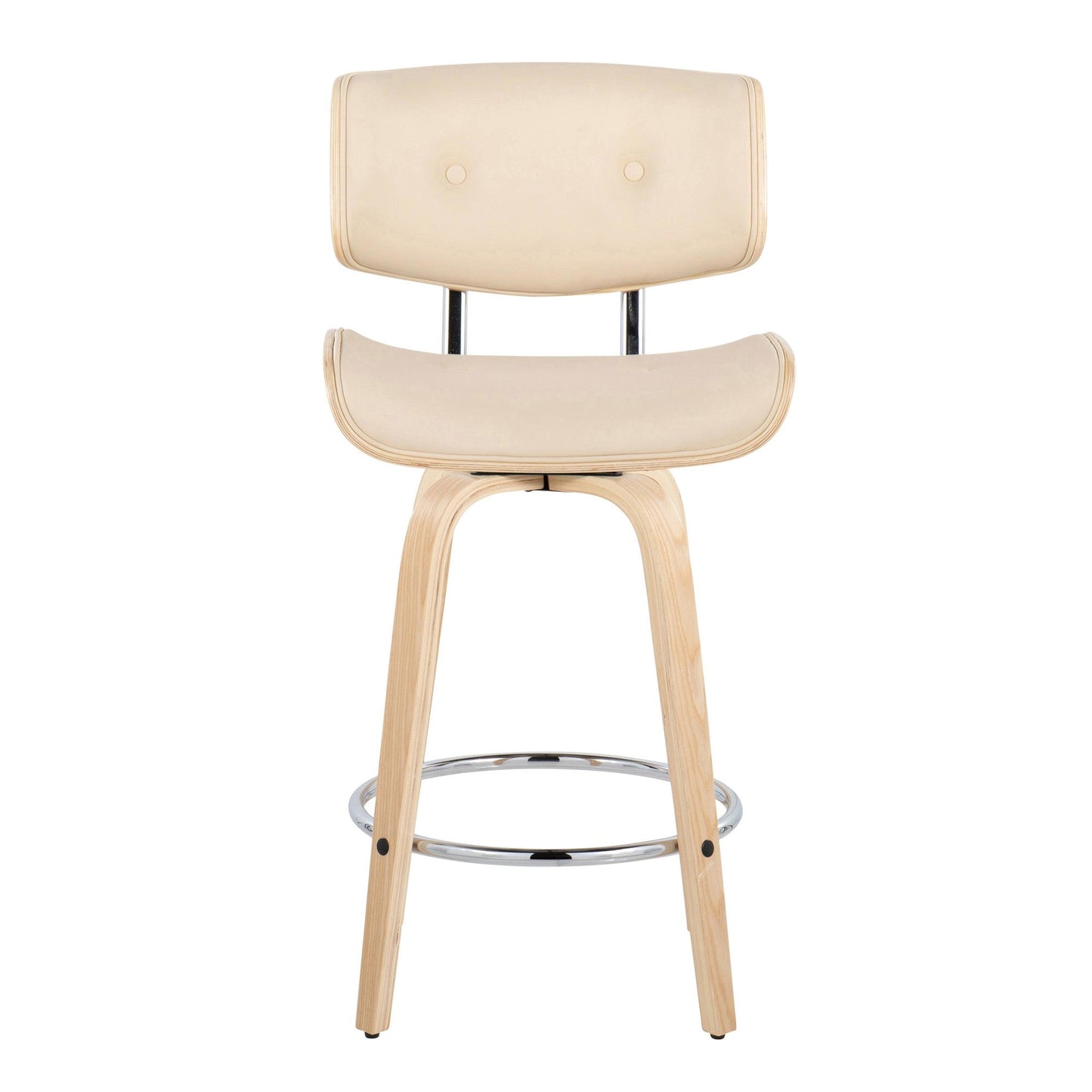 Majestic Office Furniture 26" Fixed-Height Counter Stool - Set of 2