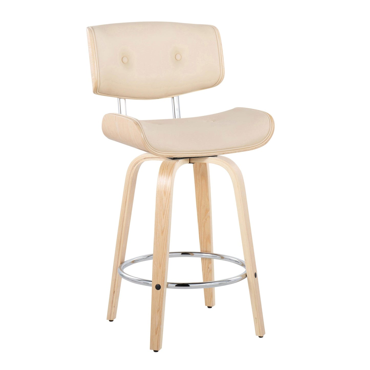 Majestic Office Furniture 26" Fixed-Height Counter Stool - Set of 2