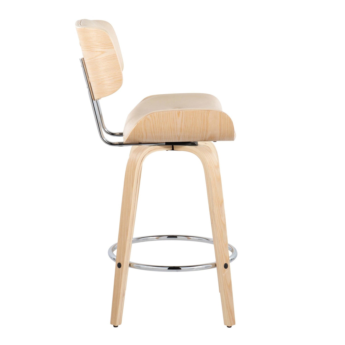 Majestic Office Furniture 26" Fixed-Height Counter Stool - Set of 2