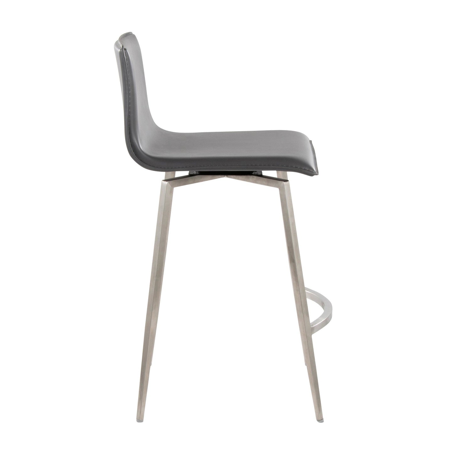 Majestic Office Furniture Upholstered 26" Fixed-Height Counter Stool - Set of 2