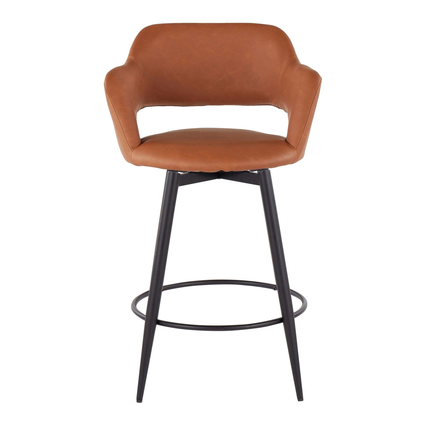Majestic Office Furniture 26" Fixed-Height Counter Stool - Set of 2