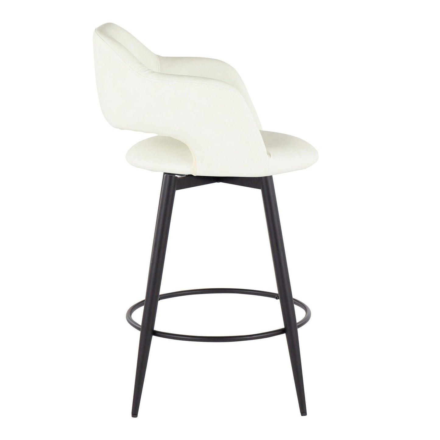 Majestic Office Furniture 26" Fixed-Height Counter Stool - Set of 2