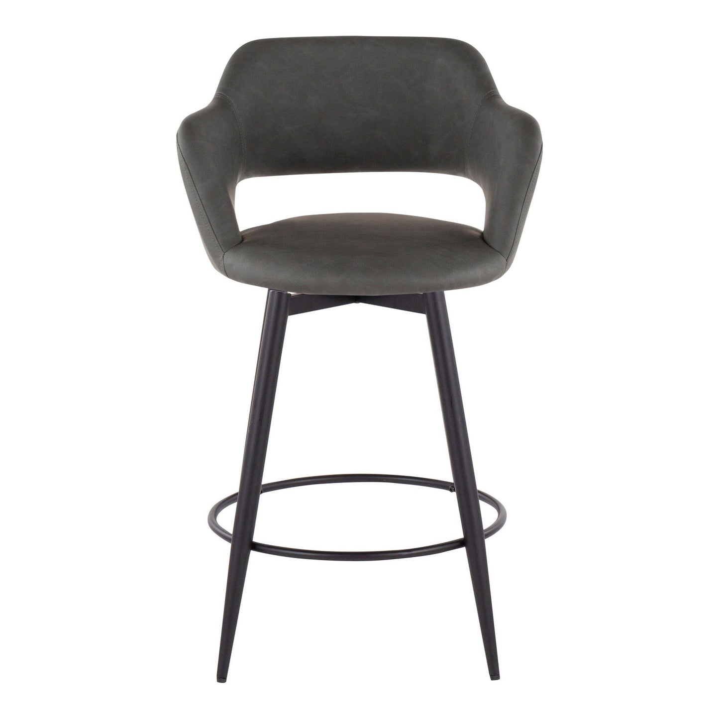 Majestic Office Furniture 26" Fixed-Height Counter Stool - Set of 2