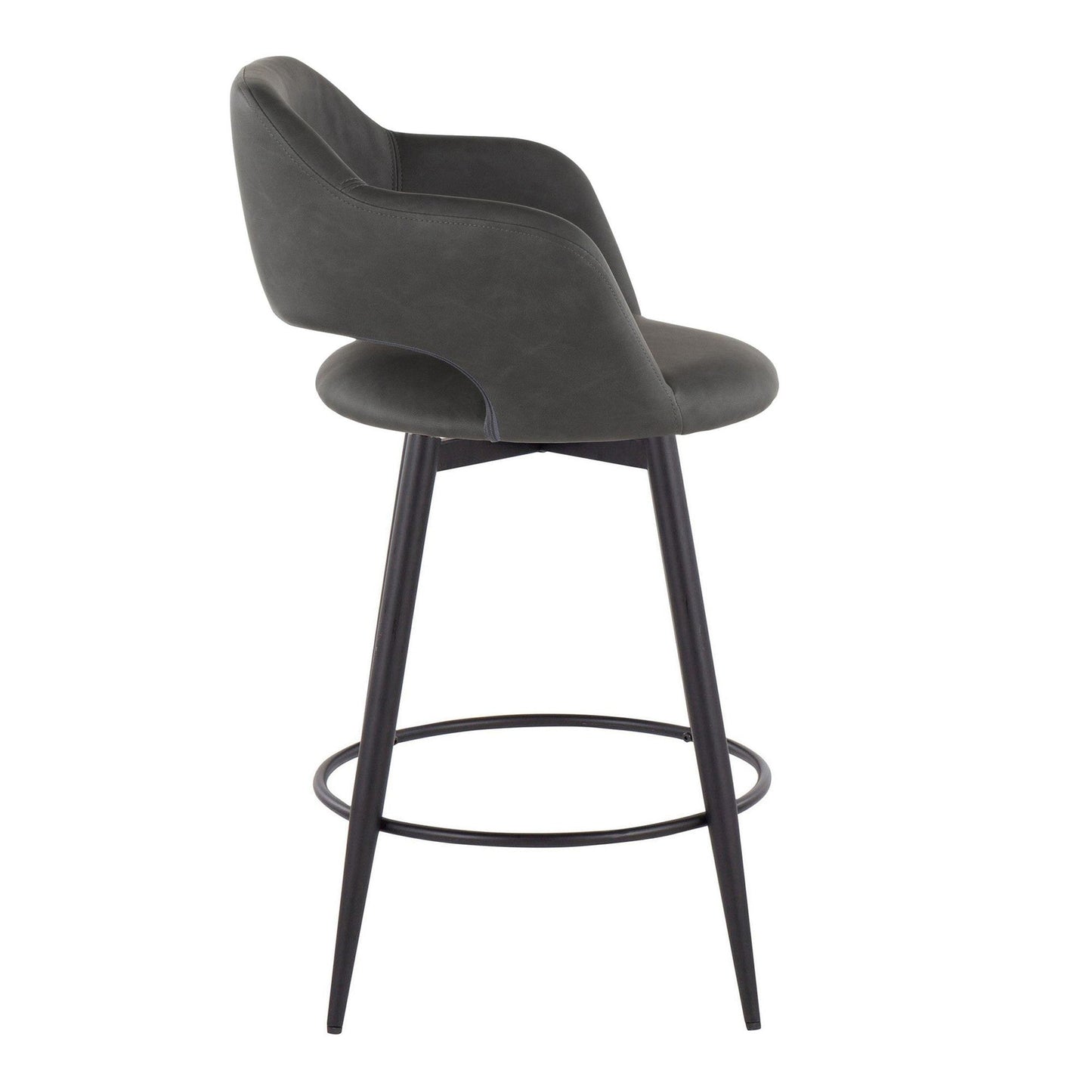 Majestic Office Furniture 26" Fixed-Height Counter Stool - Set of 2