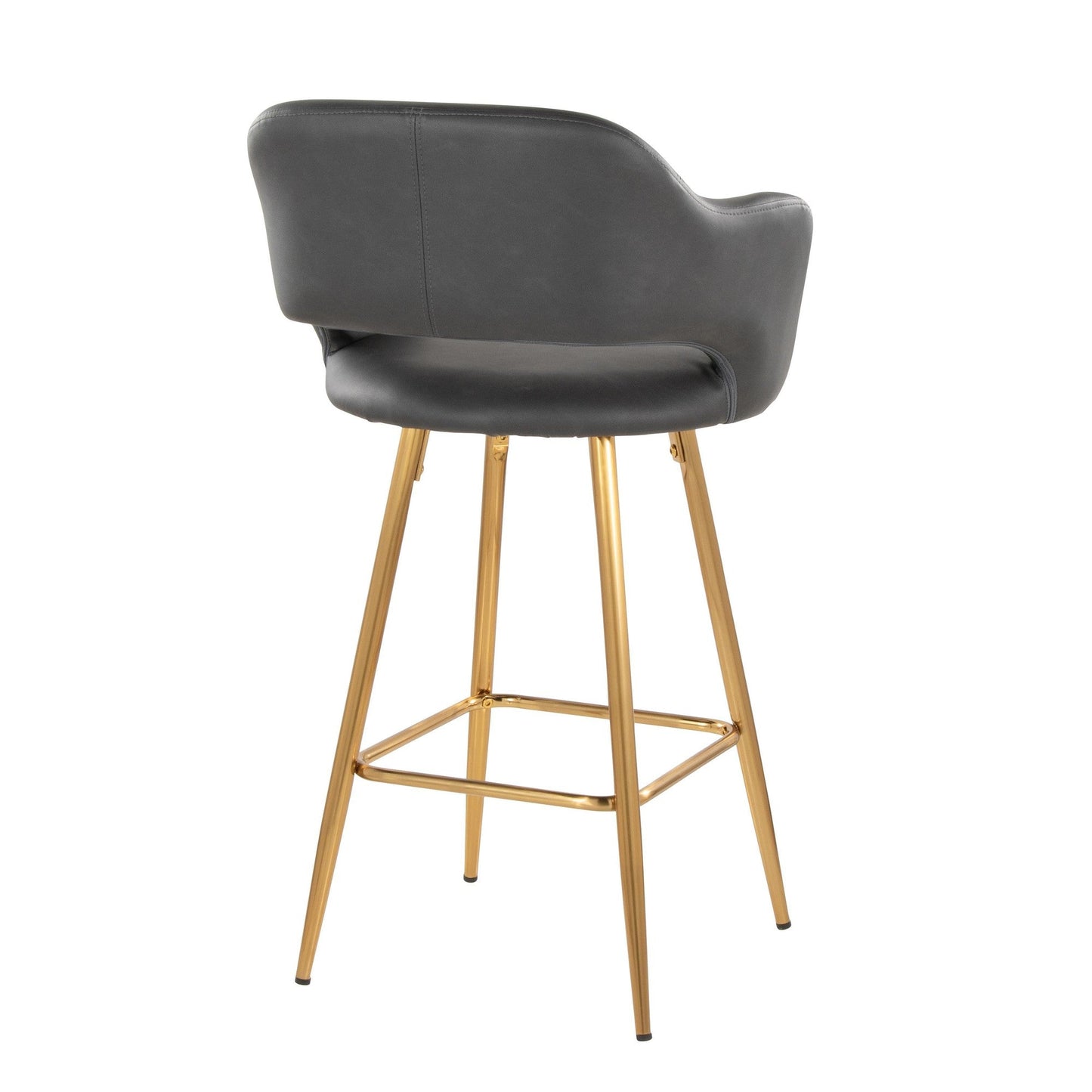 Majestic Office Furniture 26" Fixed-Height Counter Stool - Set of 2