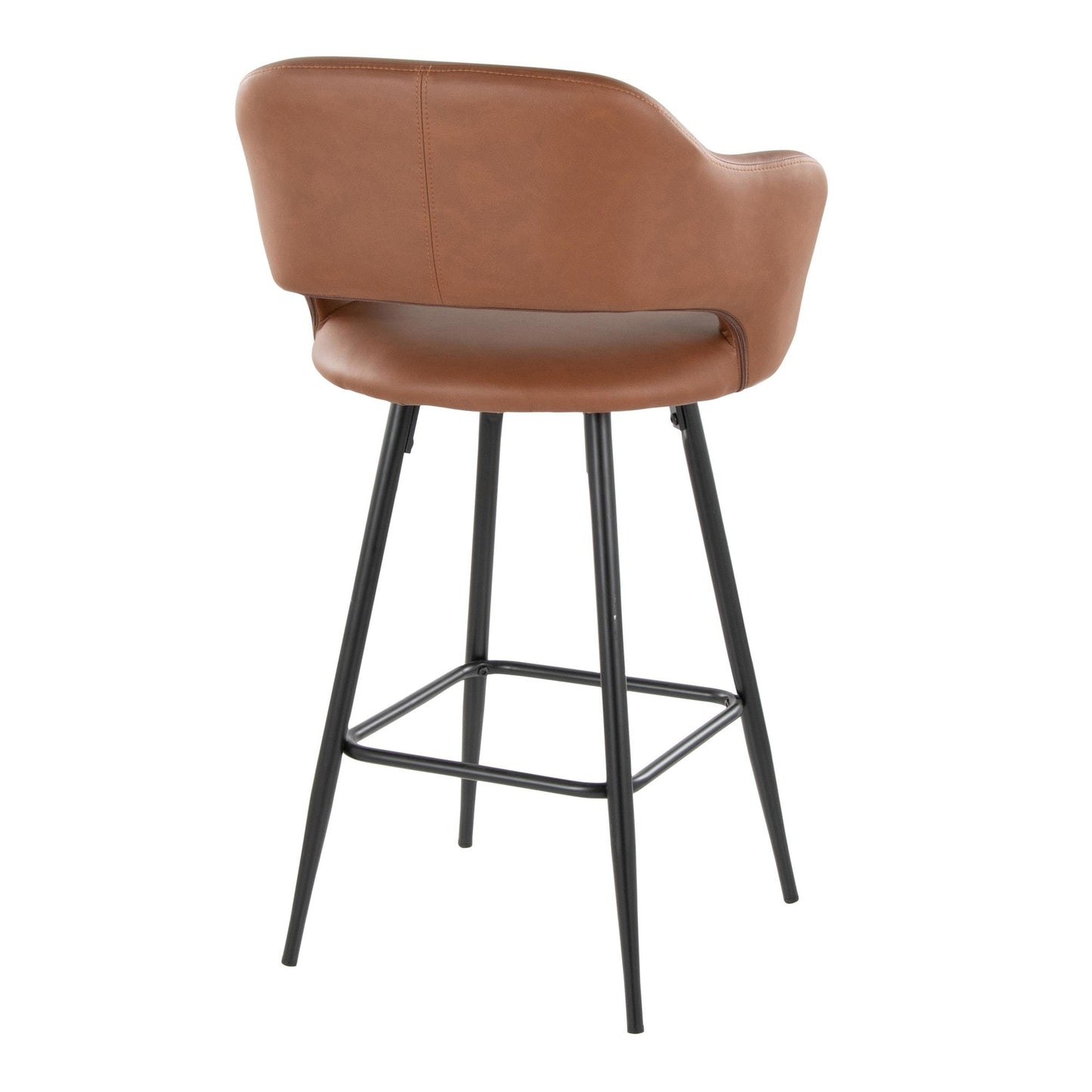 Majestic Office Furniture 25" Fixed-Height Counter Stool - Set of 2