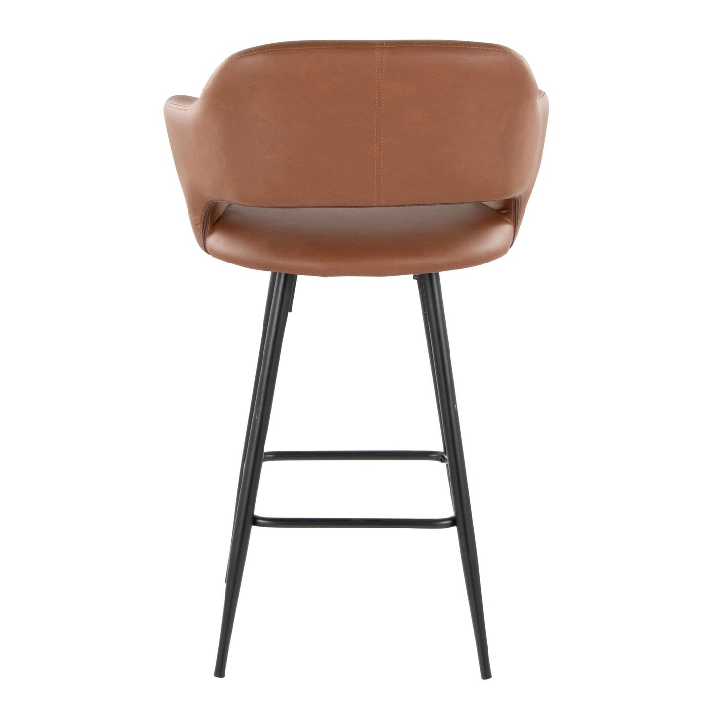 Majestic Office Furniture 25" Fixed-Height Counter Stool - Set of 2