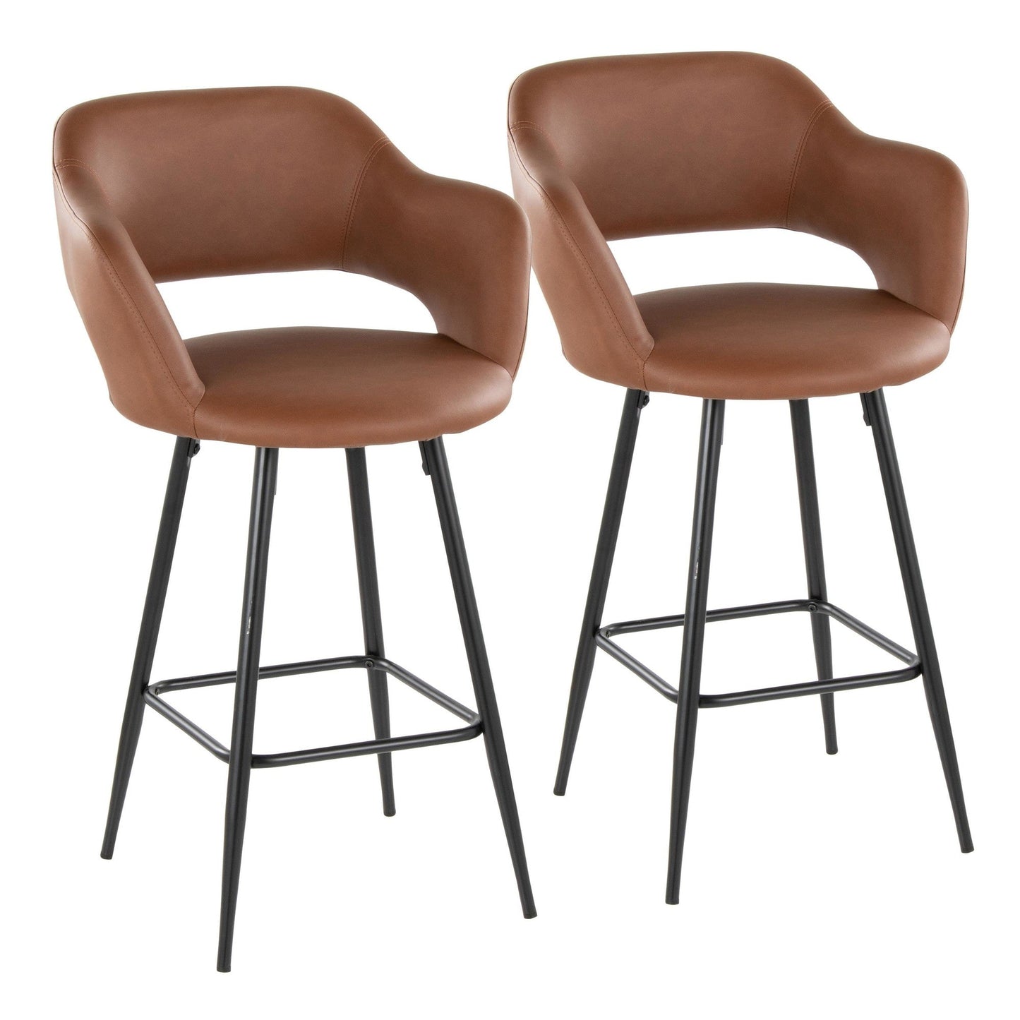 Majestic Office Furniture 25" Fixed-Height Counter Stool