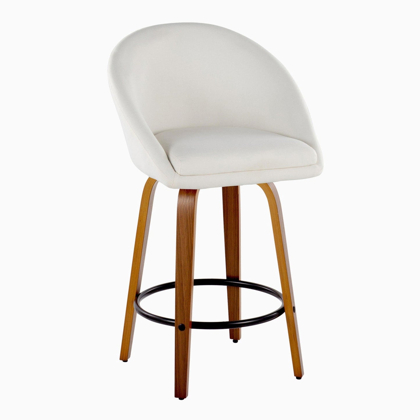 Majestic Office Furniture Highback 26" Fixed-Height Counter Stool - Set of 2