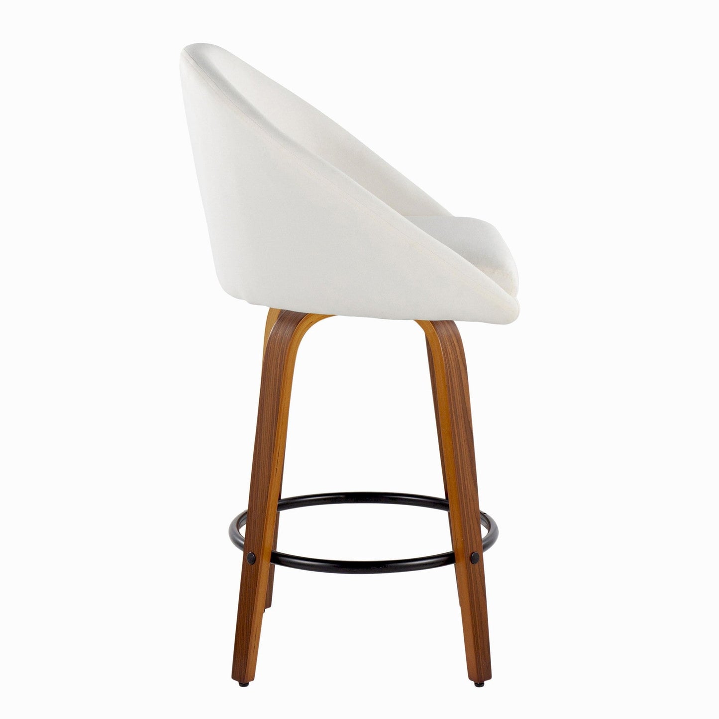 Majestic Office Furniture Highback 26" Fixed-Height Counter Stool - Set of 2