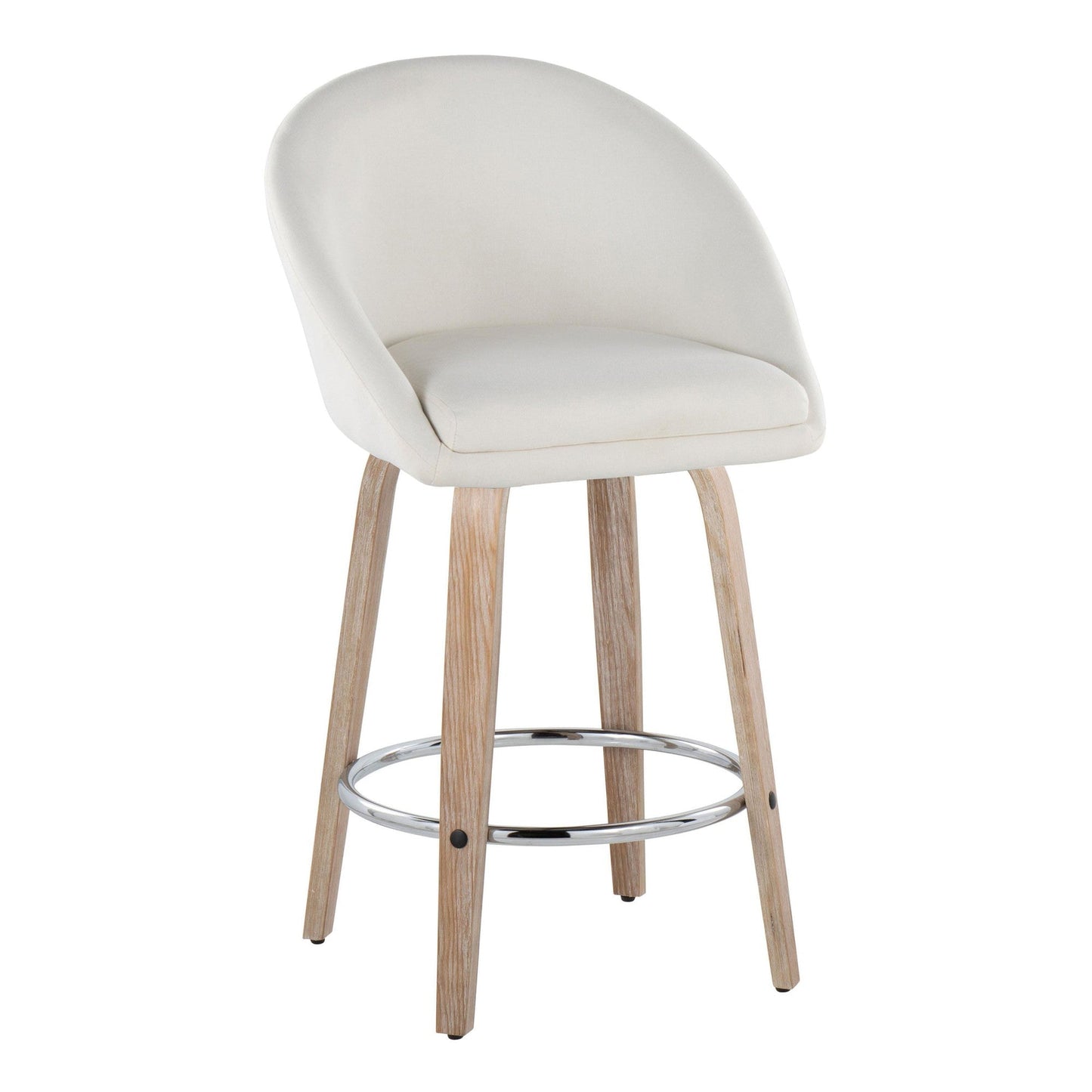 Majestic Office Furniture Highback 26" Fixed-Height Counter Stool - Set of 2