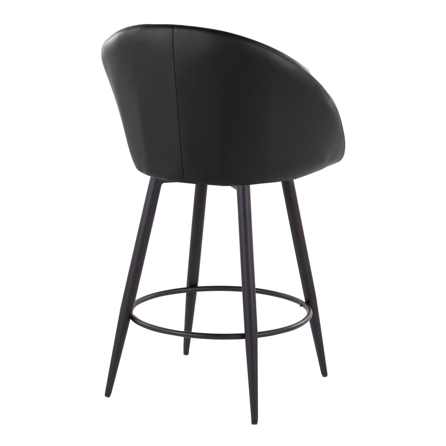 Majestic Office Furniture Highback 26" Fixed-Height Counter Stool - Set of 2