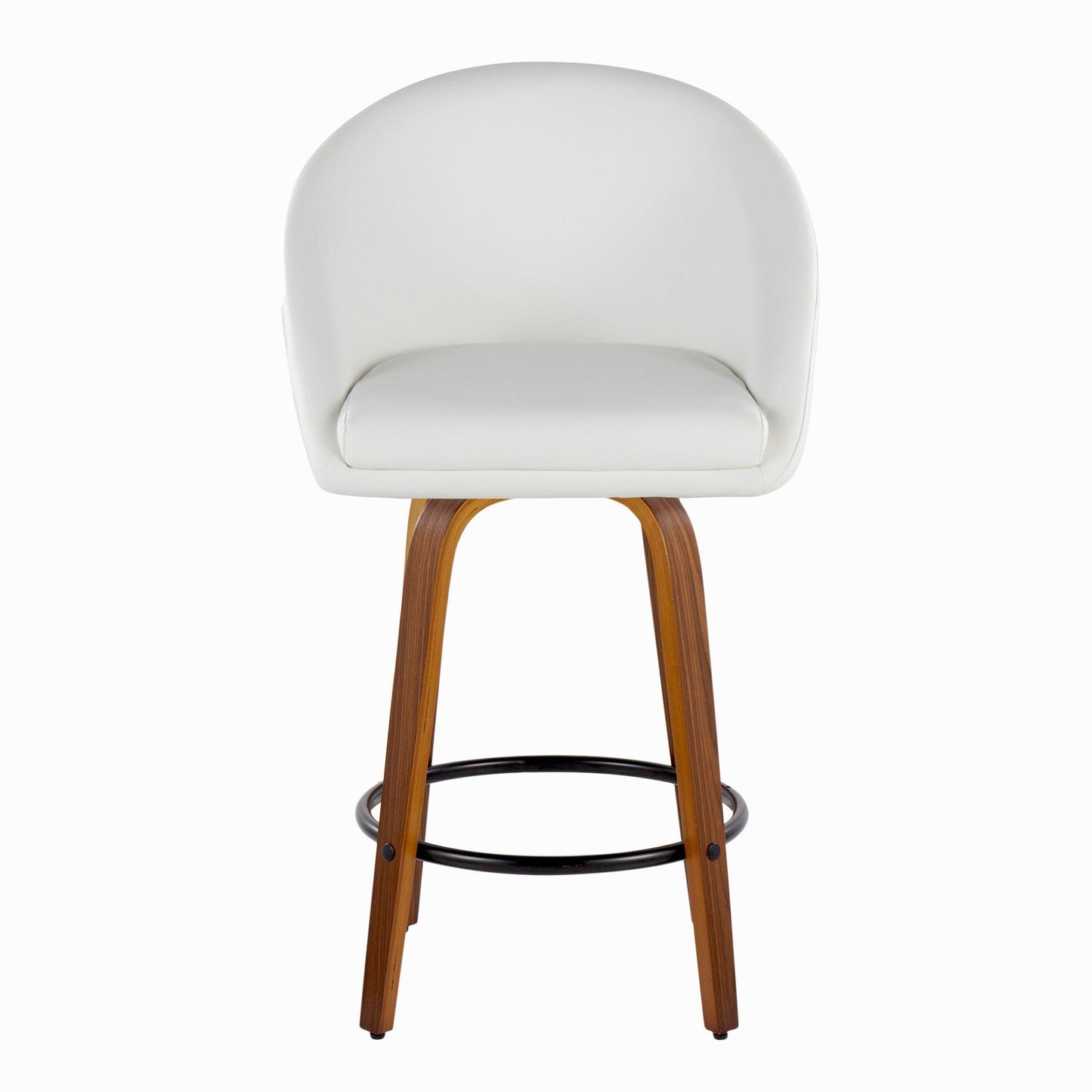 Majestic Office Furniture Highback 26" Fixed-Height Counter Stool - Set of 2