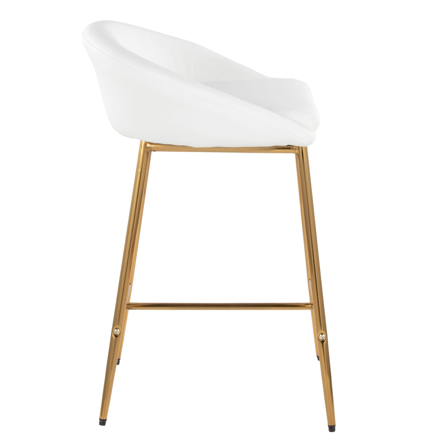Majestic Office Furniture 26" Fixed-Height Counter Stool - Set of 2