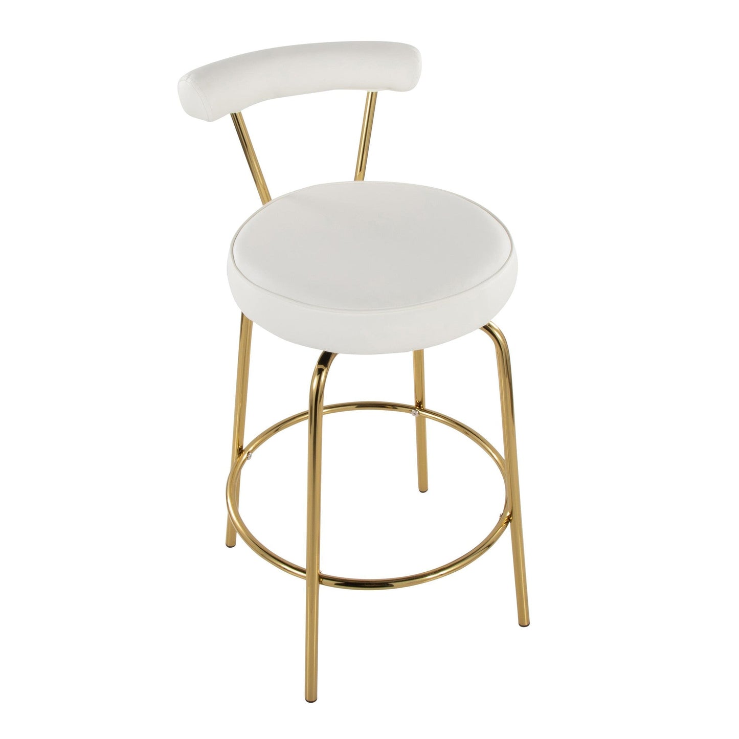 Majestic Office Furniture 26" Fixed-Height Counter Stool - Set of 2