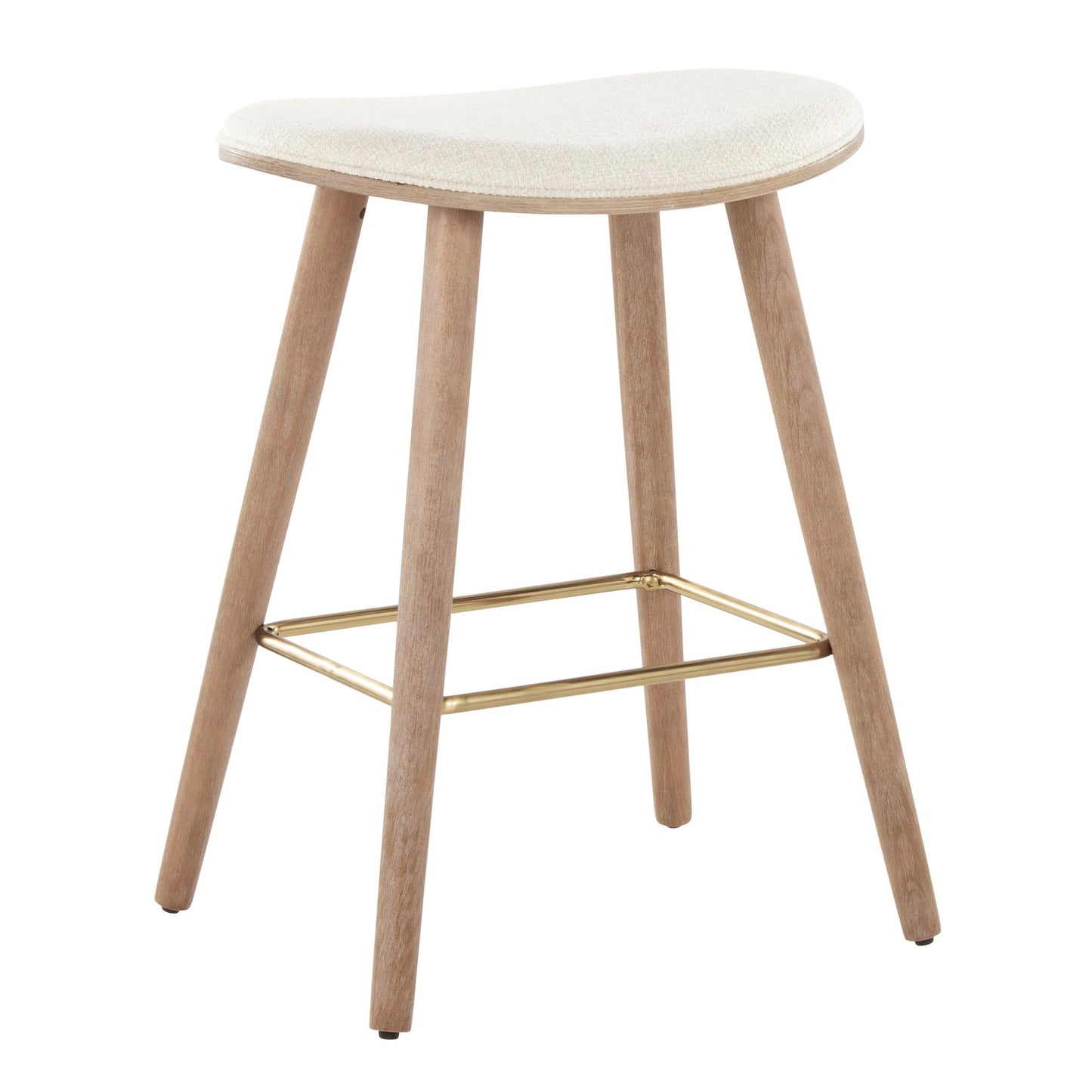 Majestic Office Furniture 26" Fixed-Height Counter Stool - Set of 2