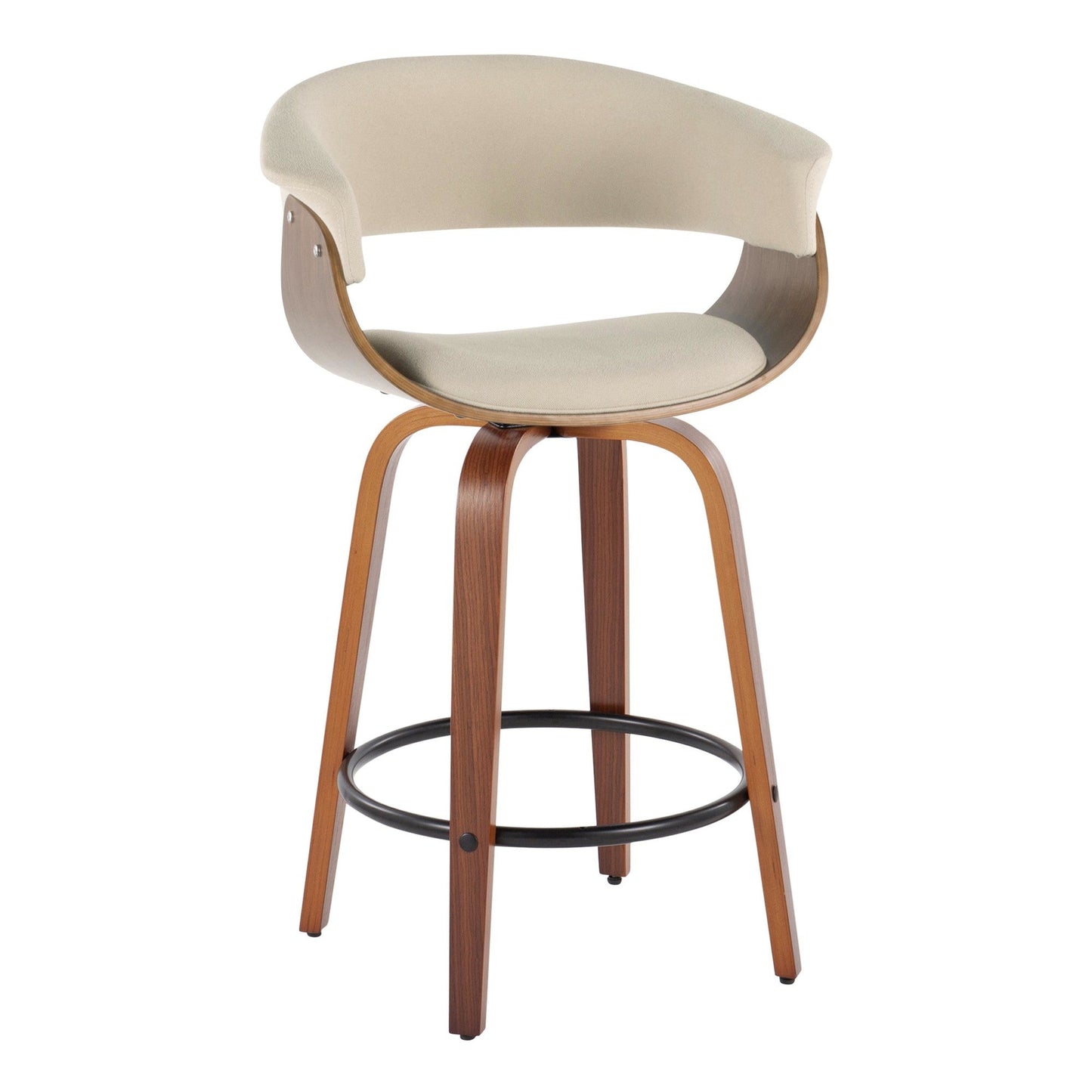 Majestic Office Furniture Mod 26" Fixed-Height Counter Stool - Set of 2