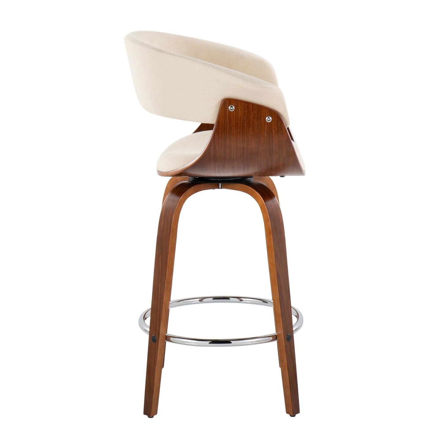 Majestic Office Furniture Mod 26" Fixed-Height Counter Stool - Set of 2