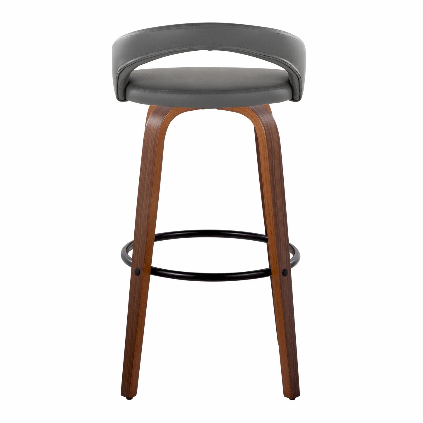 Majestic Office Furniture Upholstered 30" Fixed-Height Barstool - Set of 2