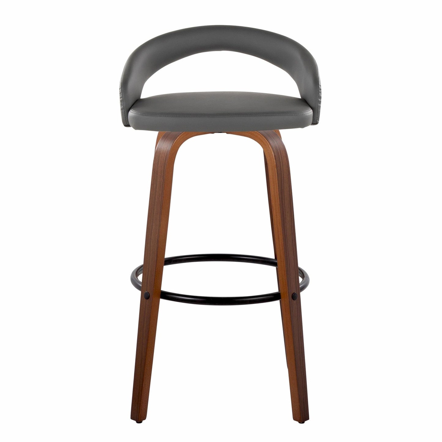 Majestic Office Furniture Upholstered 30" Fixed-Height Barstool - Set of 2