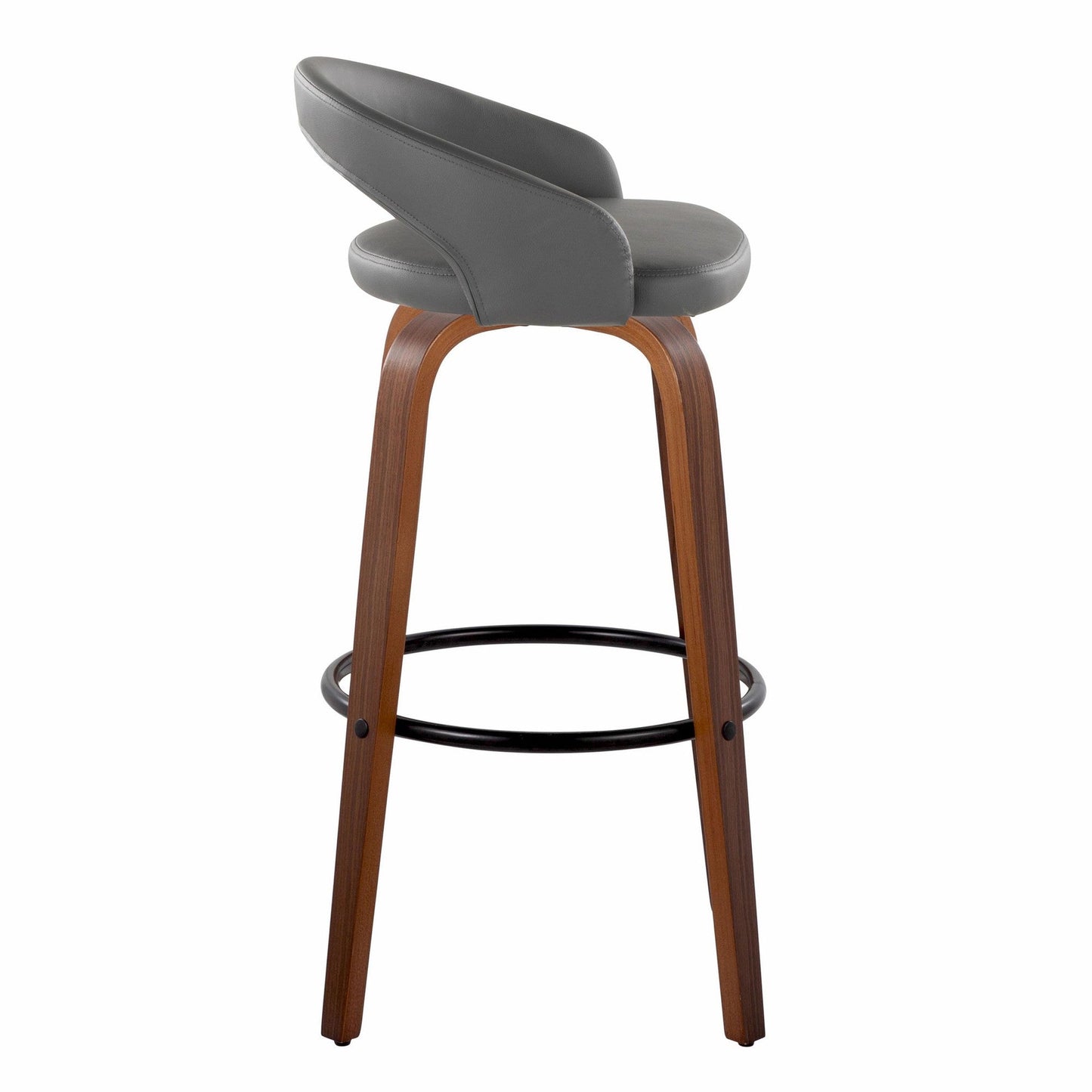 Majestic Office Furniture Upholstered 30" Fixed-Height Barstool - Set of 2