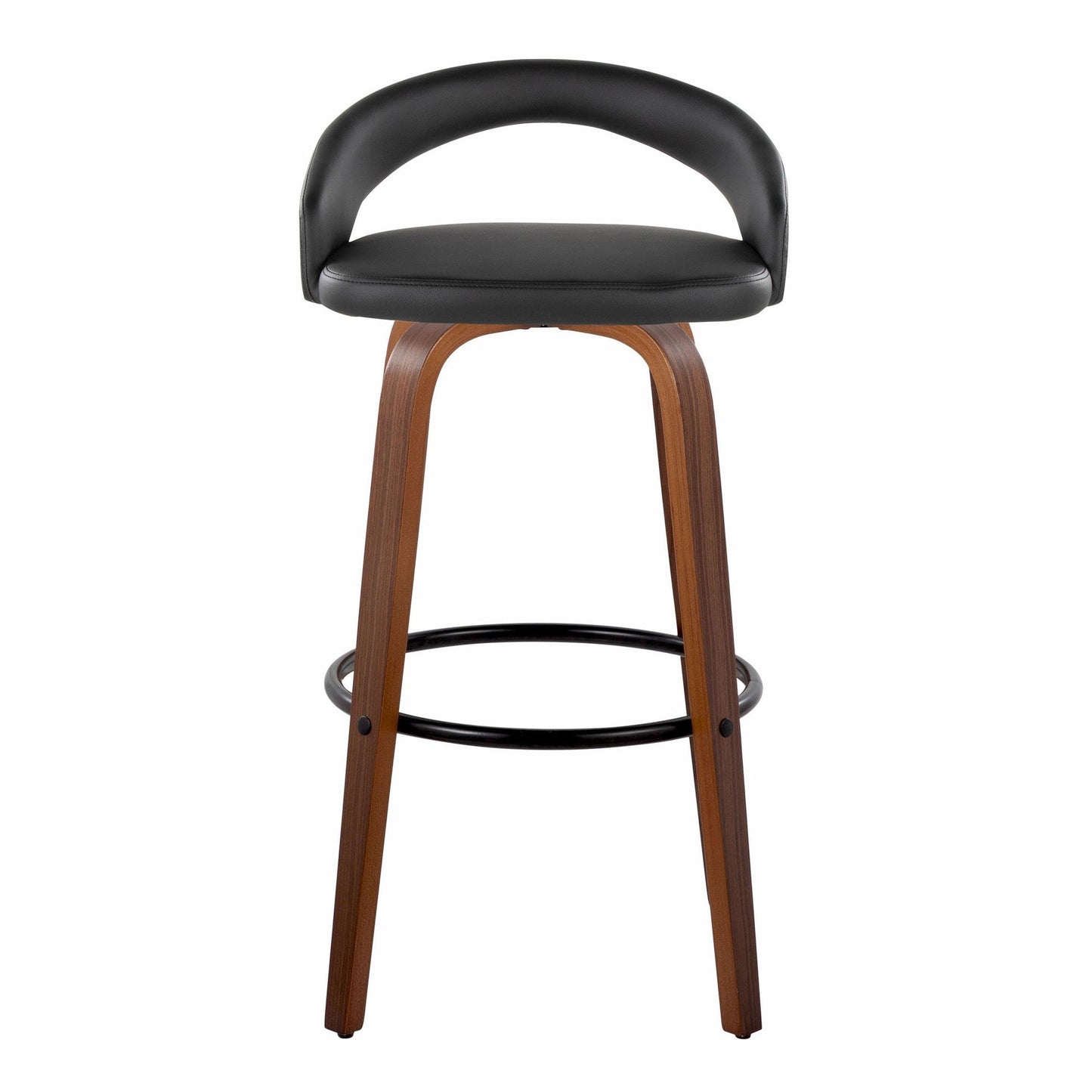 Majestic Office Furniture Upholstered 30" Fixed-Height Barstool - Set of 2