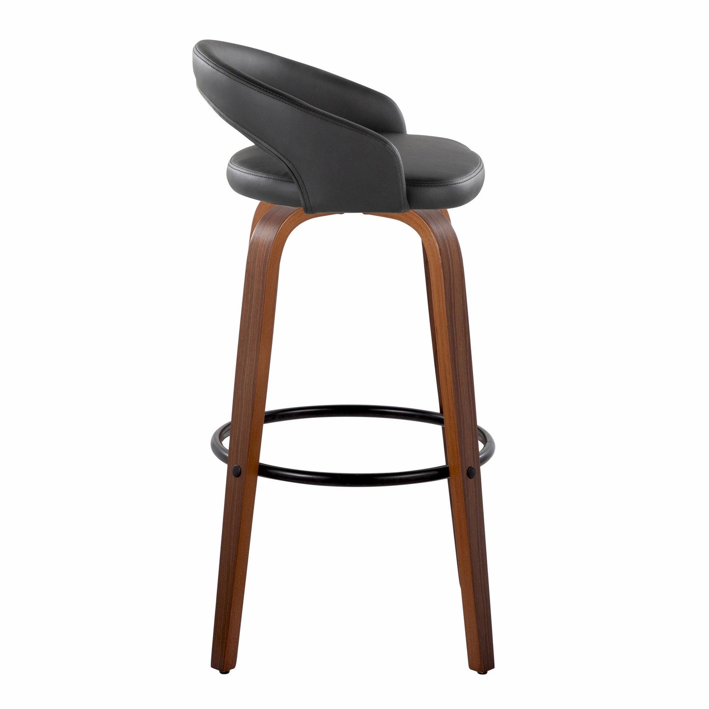 Majestic Office Furniture Upholstered 30" Fixed-Height Barstool - Set of 2