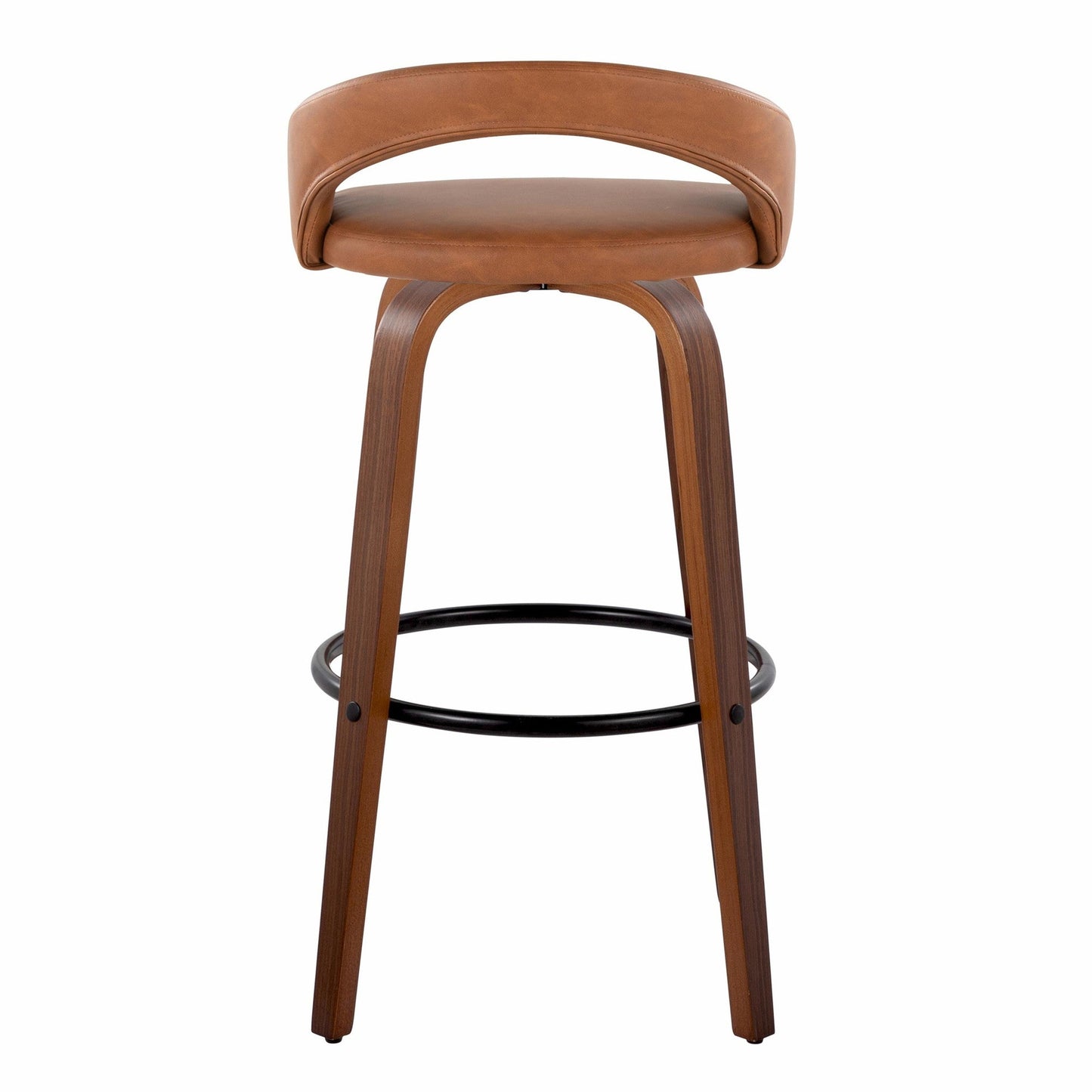 Majestic Office Furniture Upholstered 30" Fixed-Height Barstool - Set of 2