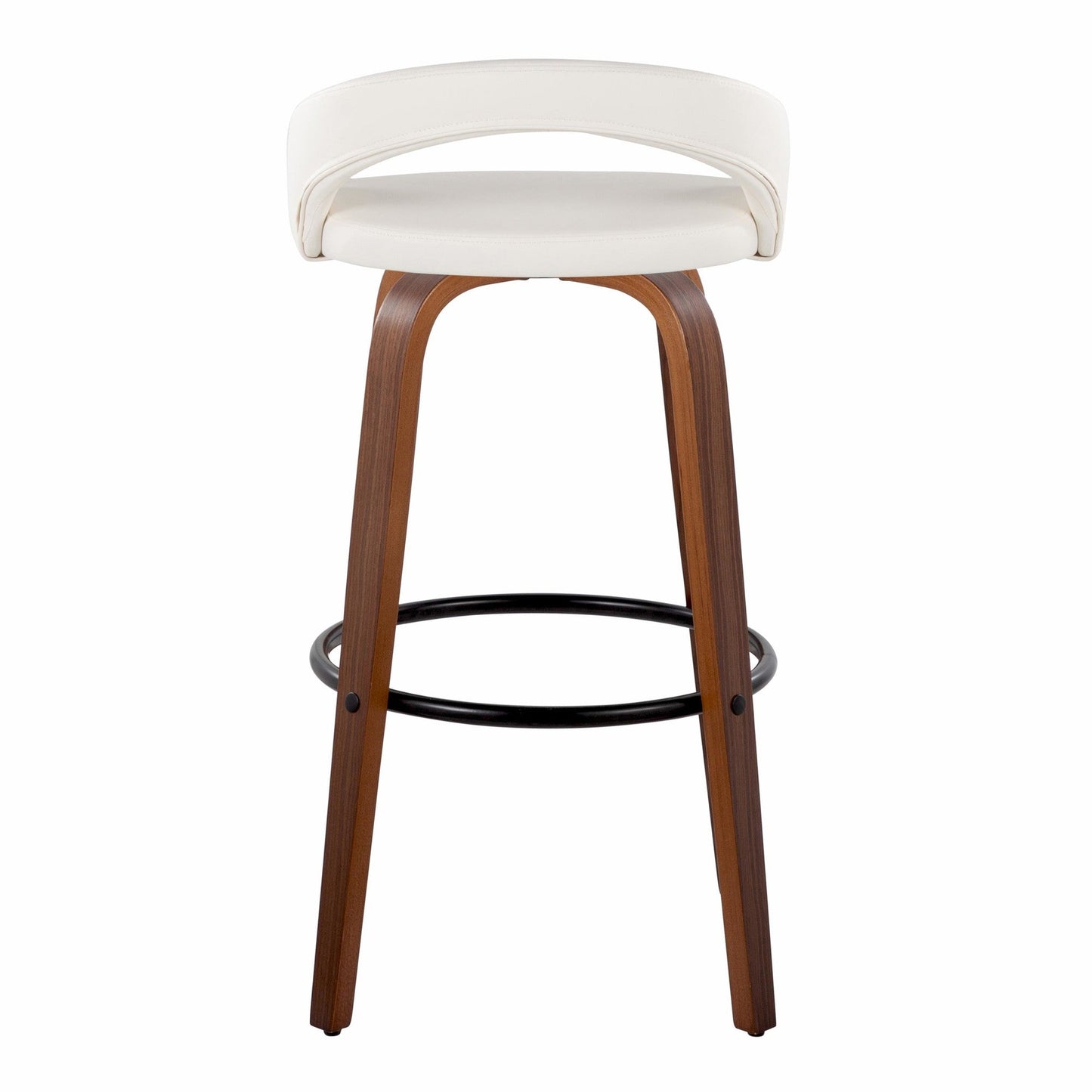 Majestic Office Furniture Upholstered 30" Fixed-Height Barstool - Set of 2