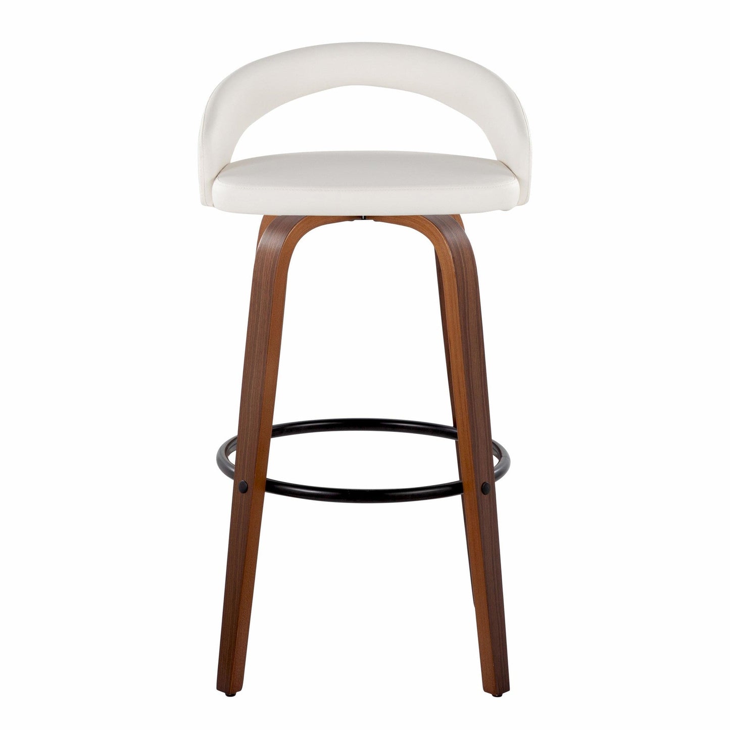 Majestic Office Furniture Upholstered 30" Fixed-Height Barstool - Set of 2