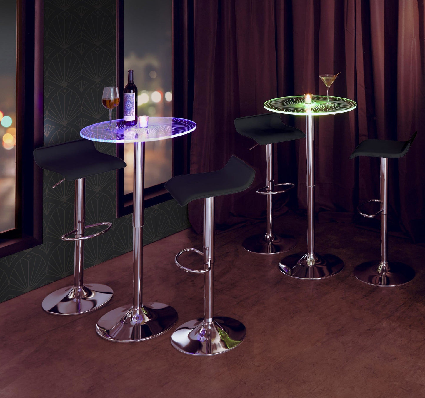 Majestic Office Furniture Bar Set - 3 Piece
