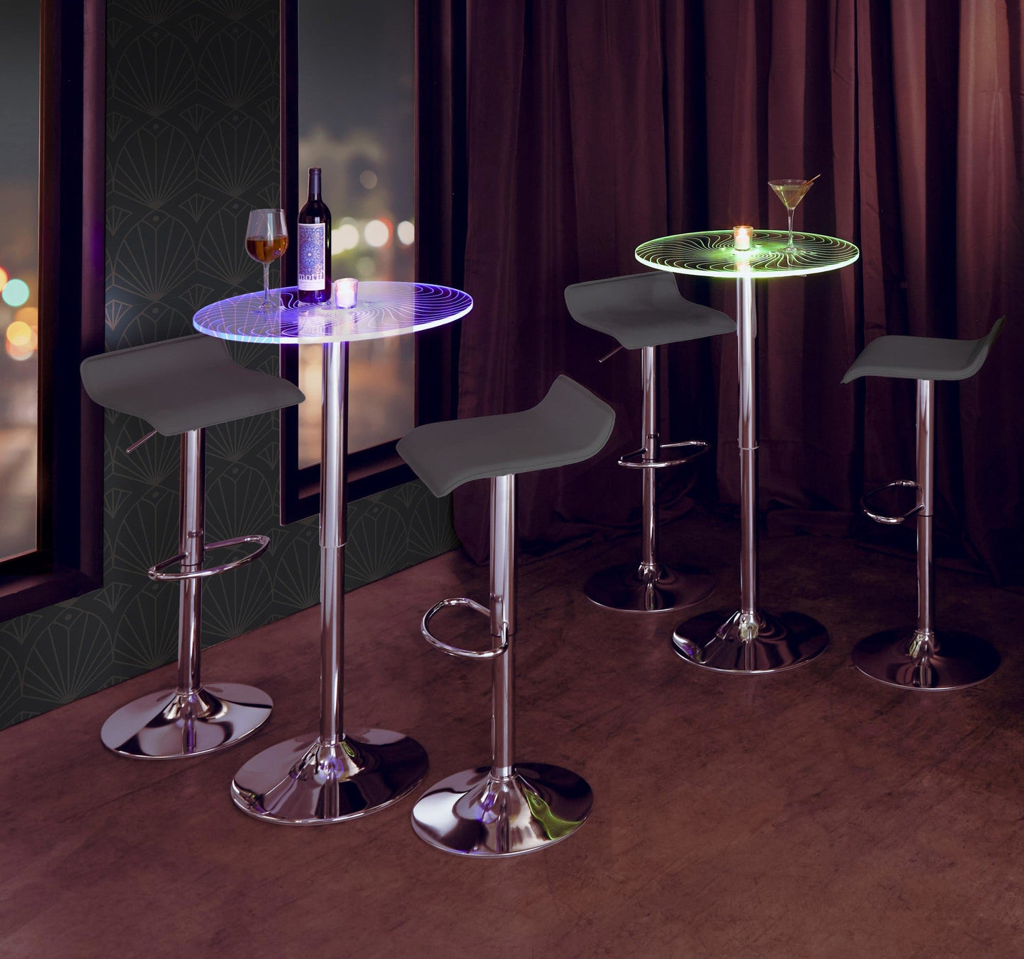 Majestic Office Furniture Bar Set - 3 Piece