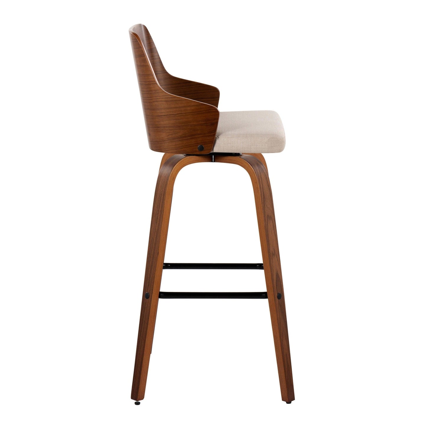 Majestic Office Furniture 30" Fixed-Height Barstool - Set of 2