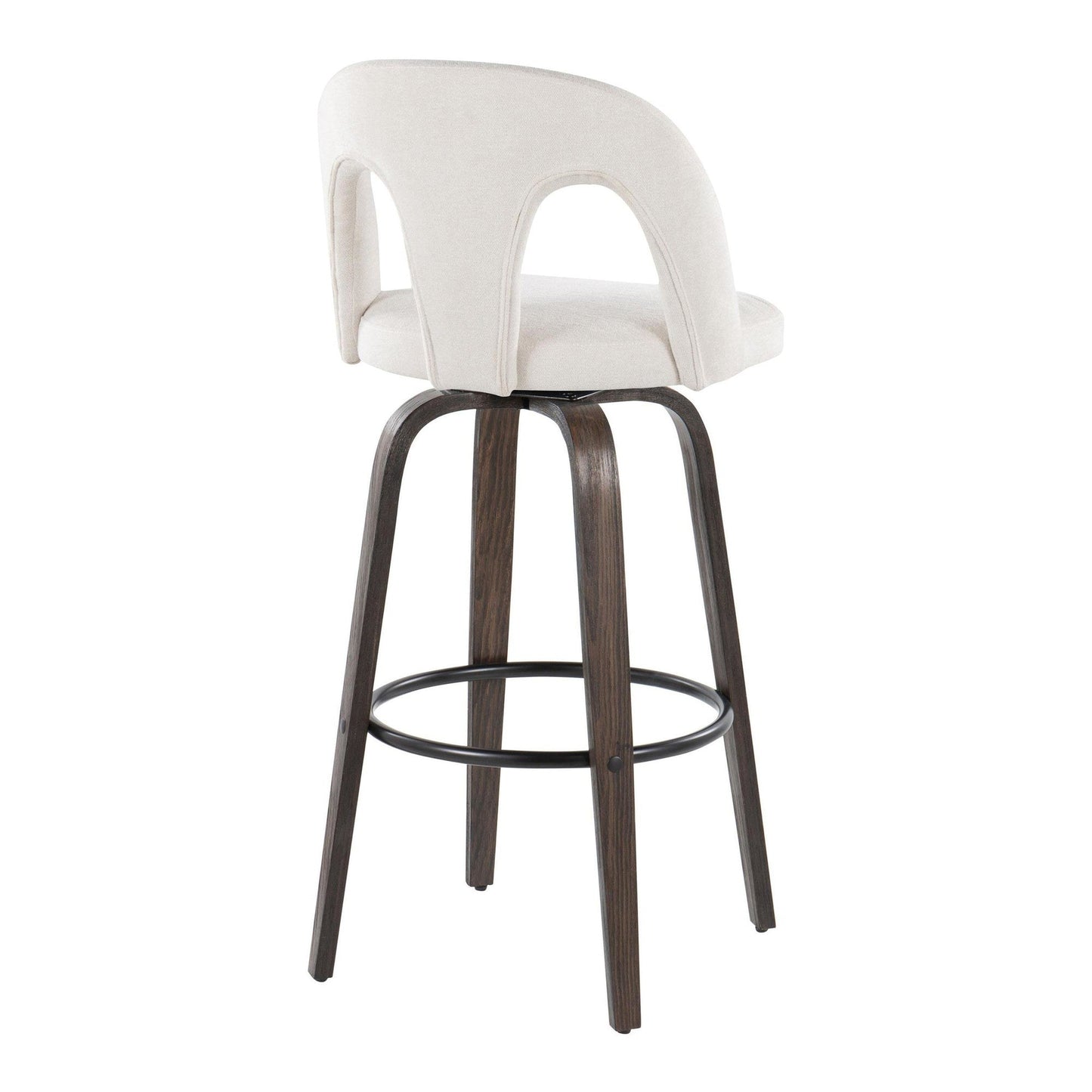 Majestic Office Furniture Upholstered 30" Fixed-Height Barstool - Set of 2