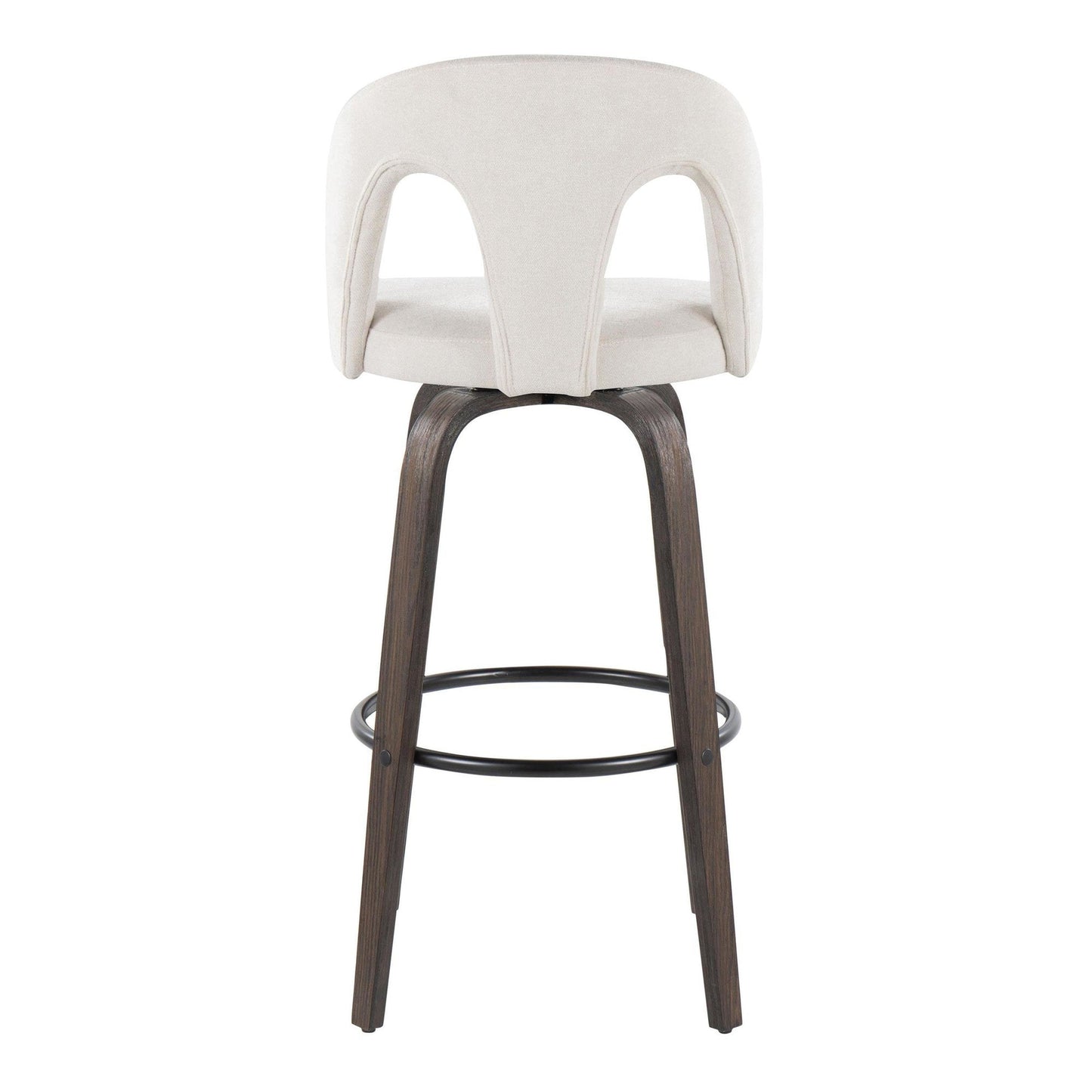 Majestic Office Furniture Upholstered 30" Fixed-Height Barstool - Set of 2