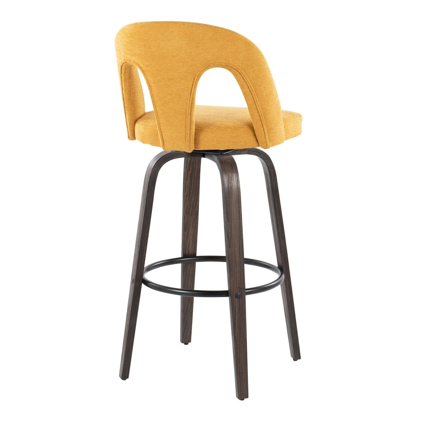 Majestic Office Furniture Upholstered 30" Fixed-Height Barstool - Set of 2