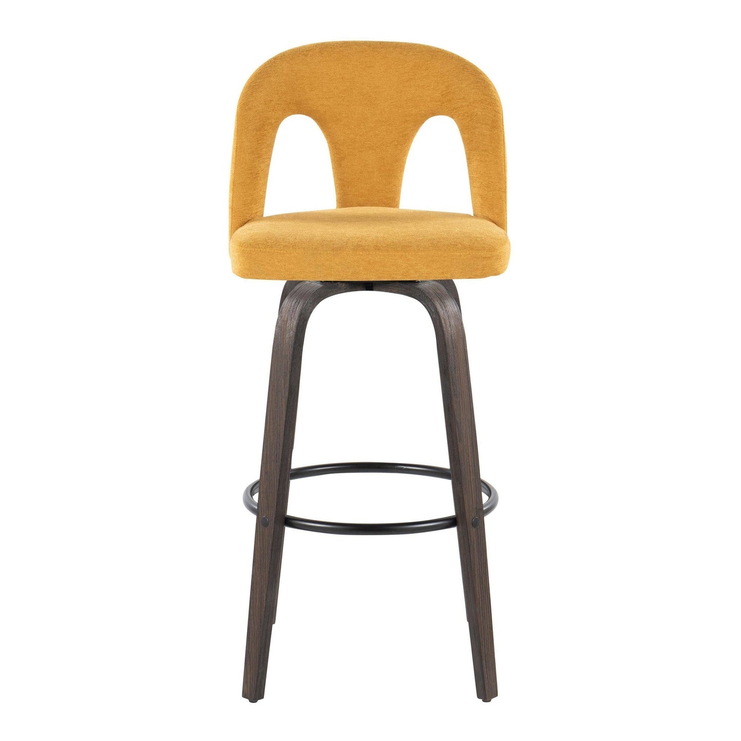Majestic Office Furniture Upholstered 30" Fixed-Height Barstool - Set of 2