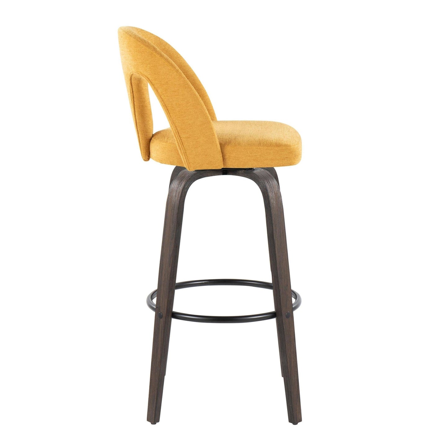 Majestic Office Furniture Upholstered 30" Fixed-Height Barstool - Set of 2