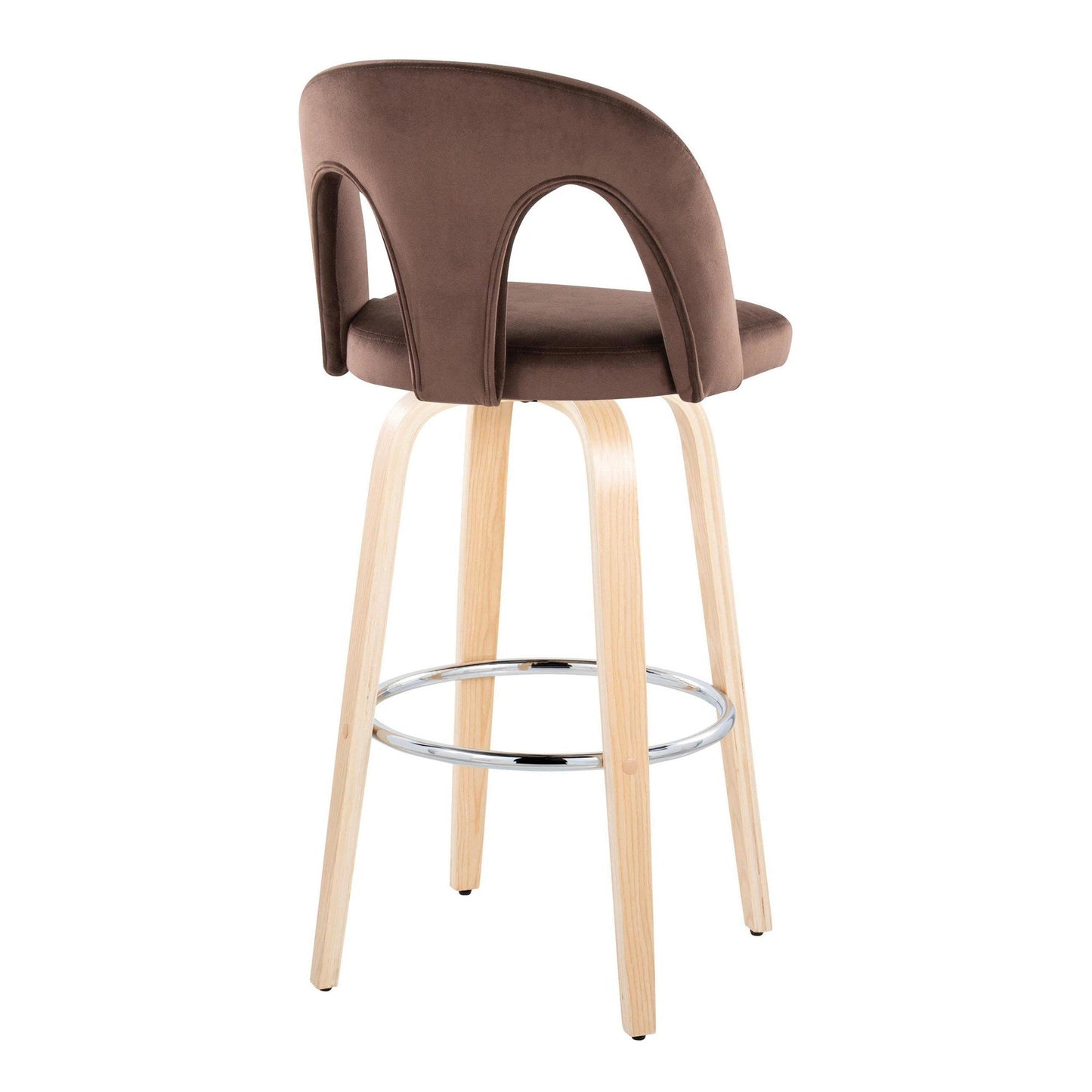 Majestic Office Furniture Upholstered 30" Fixed-Height Barstool - Set of 2