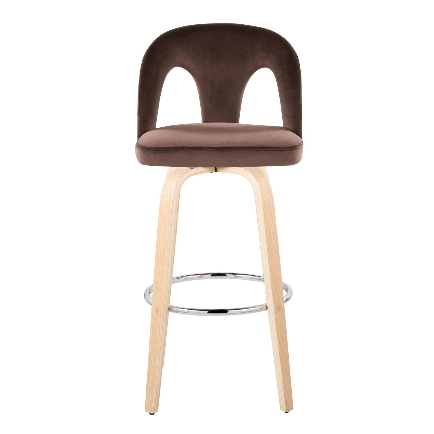 Majestic Office Furniture Upholstered 30" Fixed-Height Barstool - Set of 2