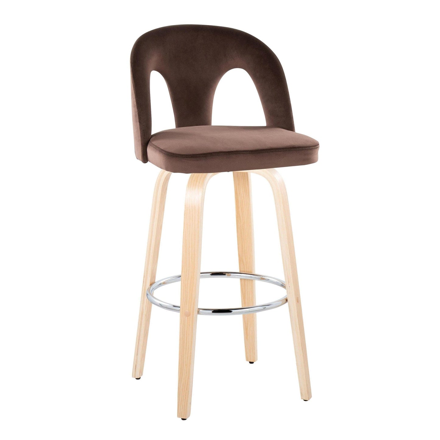 Majestic Office Furniture Upholstered 30" Fixed-Height Barstool - Set of 2