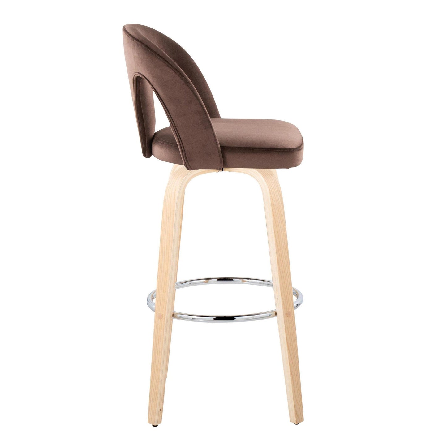 Majestic Office Furniture Upholstered 30" Fixed-Height Barstool - Set of 2