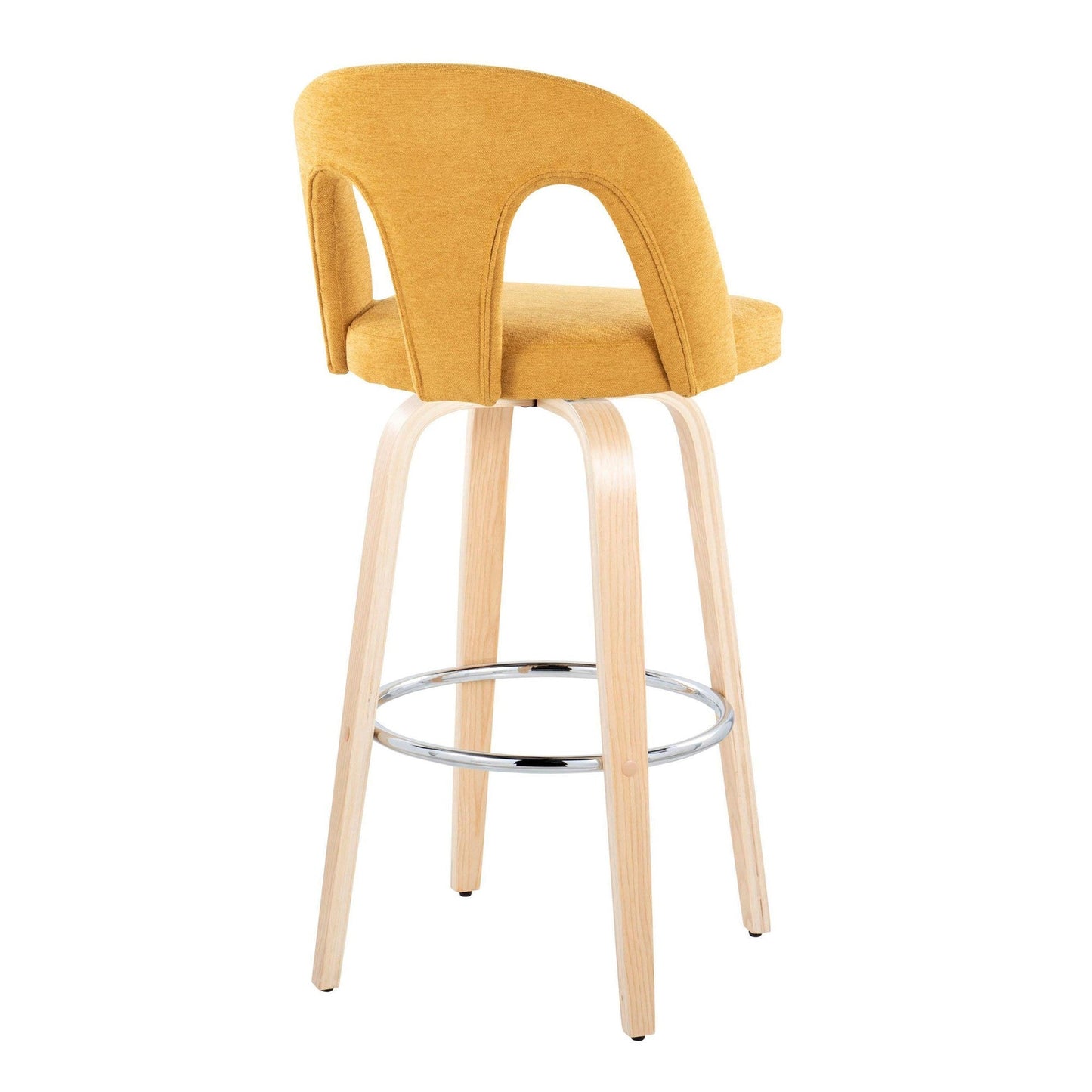 Majestic Office Furniture Upholstered 30" Fixed-Height Barstool - Set of 2