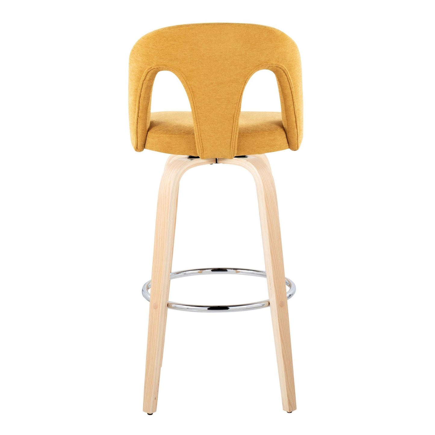 Majestic Office Furniture Upholstered 30" Fixed-Height Barstool - Set of 2
