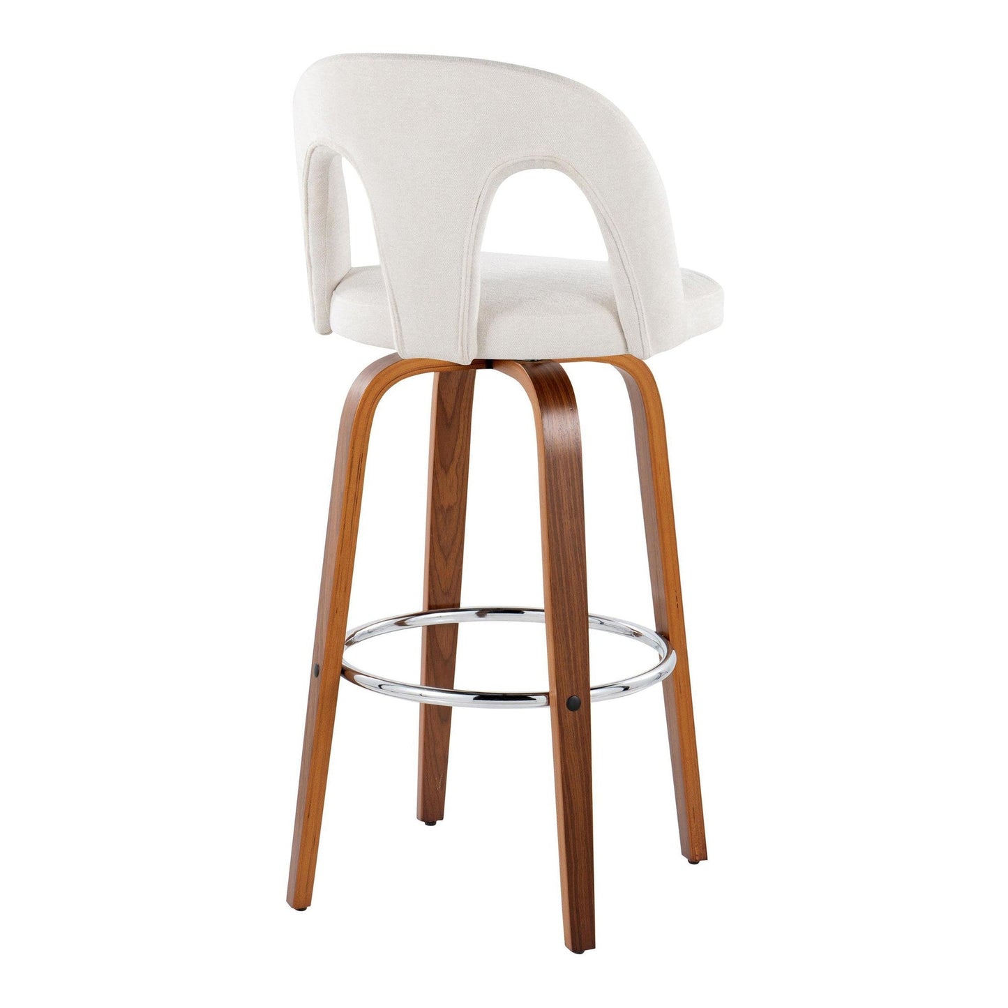 Majestic Office Furniture Upholstered 30" Fixed-Height Barstool - Set of 2